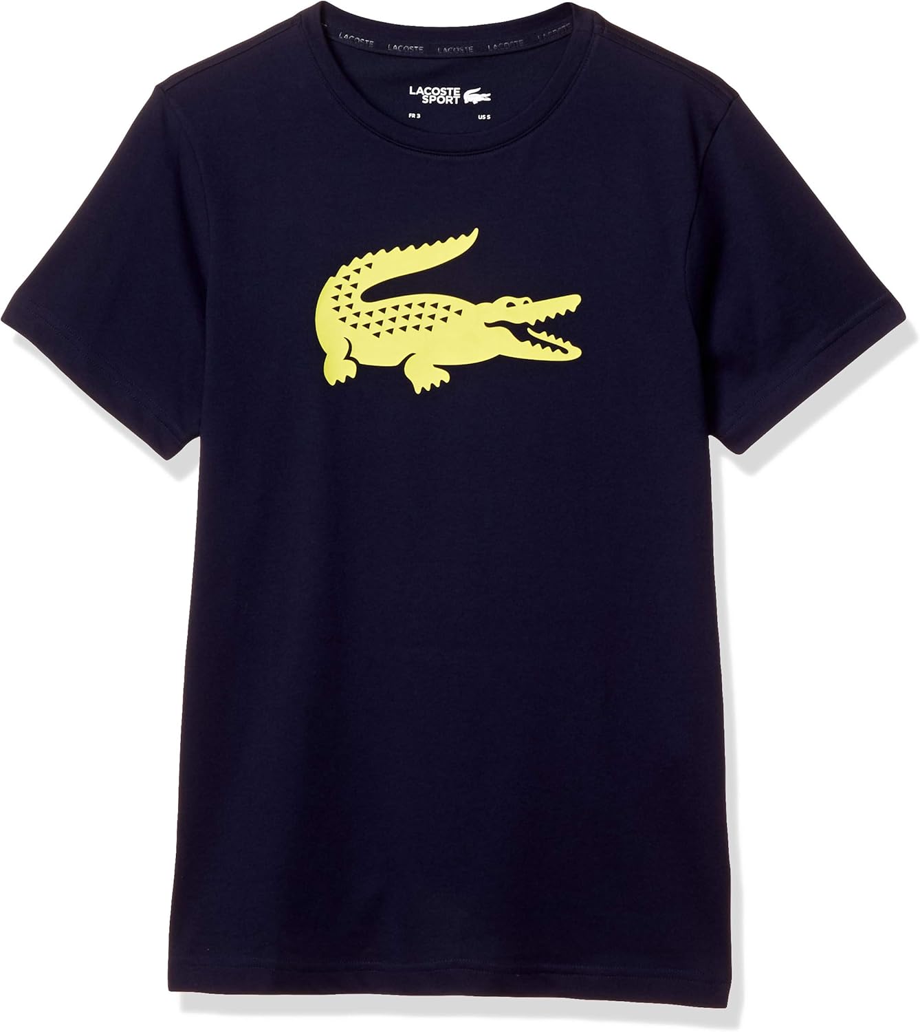 [法国鳄鱼] tee shirts 大标志超速干网球t恤